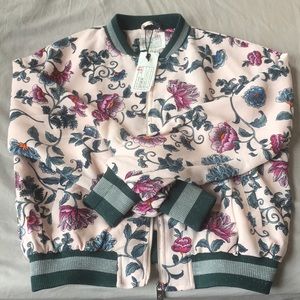 Cotton On Floral Bomber Jacket